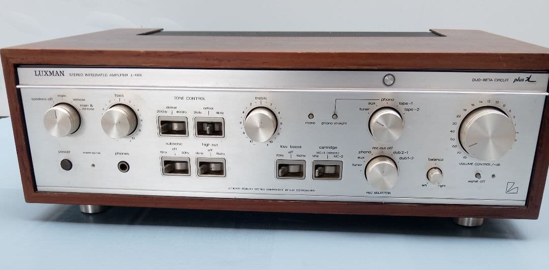 LUXMAN L-48Xプリメインアンプ（ よ5)