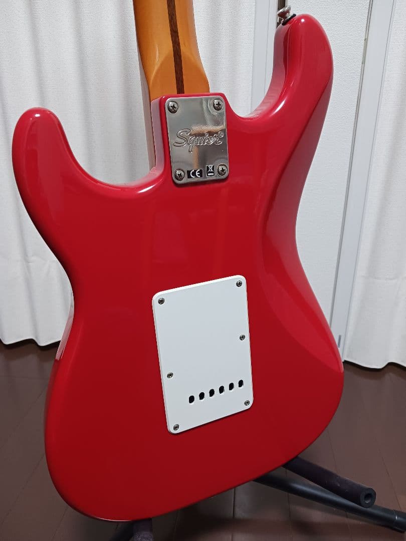 ギター squier classic vibe festa red