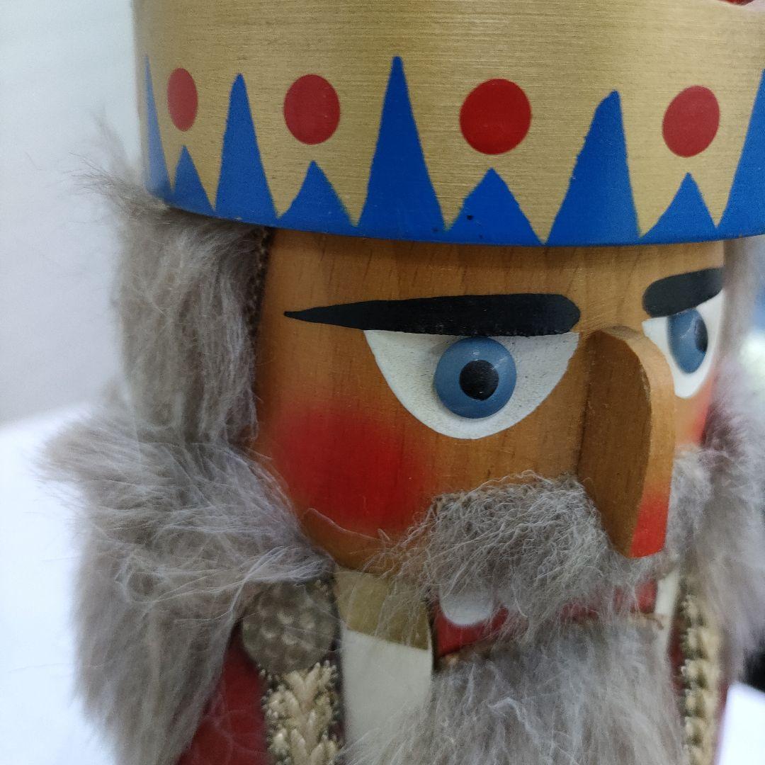 くるみ割り人形 木製 高さ約37cm