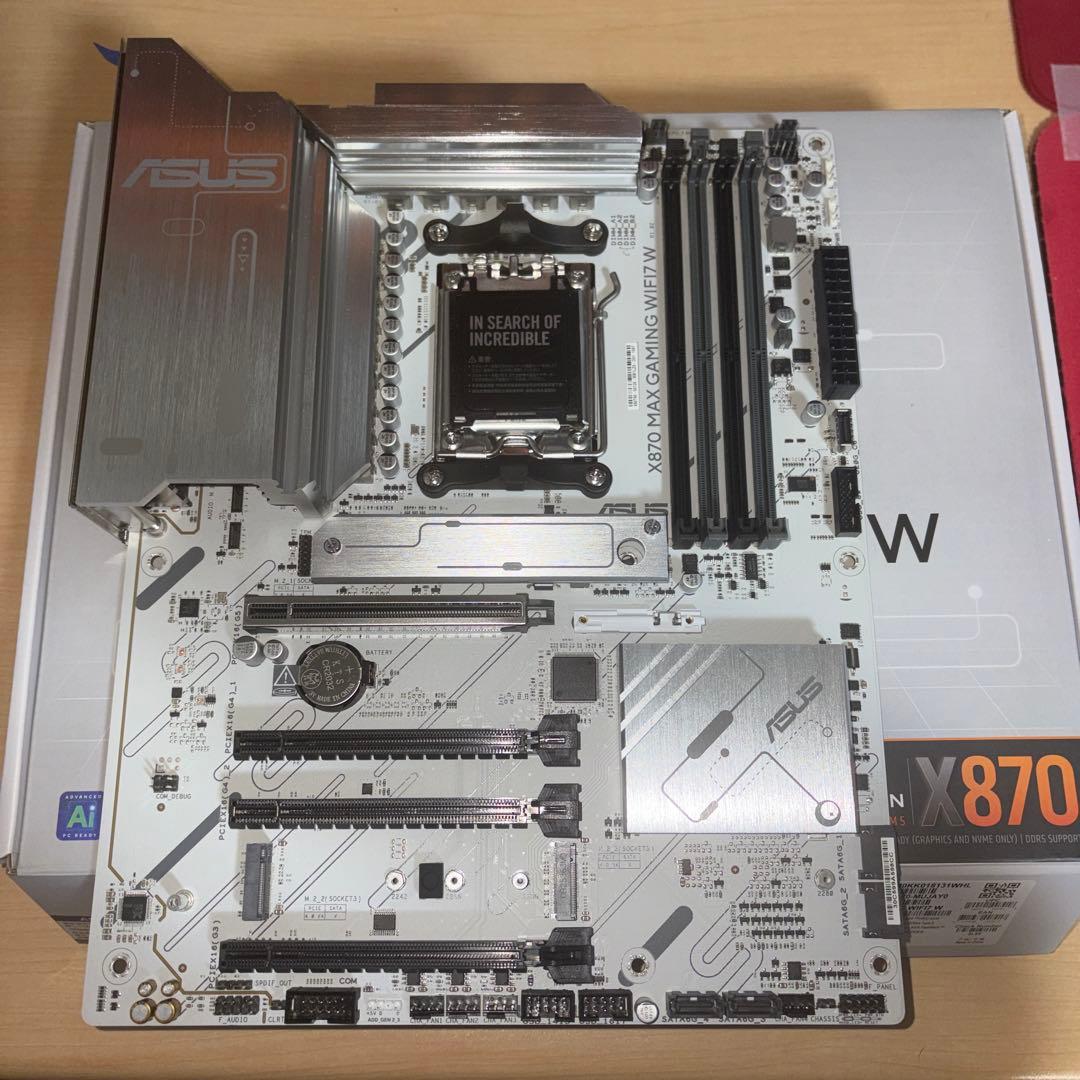 【訳あり/動作品/ほぼ新品】ASUS X870 MAX GAMING WIFI7