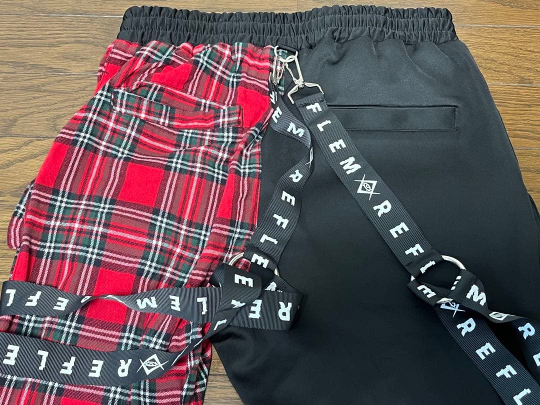 『REFLEM/レフレム』ハーネスロゴベルトカーゴパンツ