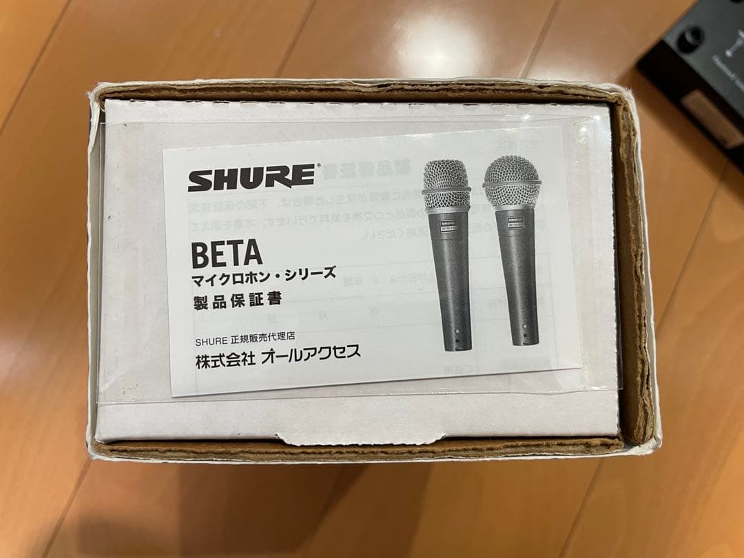 SHURE BETA 87A コンデンサー マイク