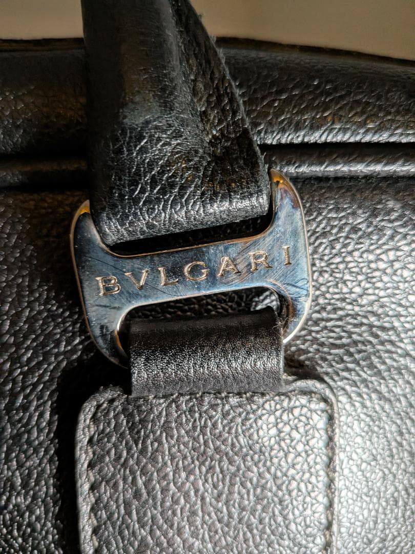 ヴィンテージ BVLGARI ビジネスバッグ 大容量 出張