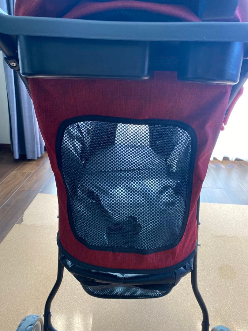 ペットカート　メッシュカバー付き