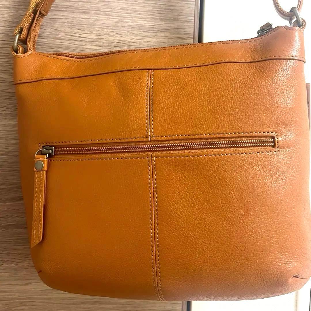 Dakota ダコタ　ショルダーバッグ　ジェントリー　ブラウン　レザー