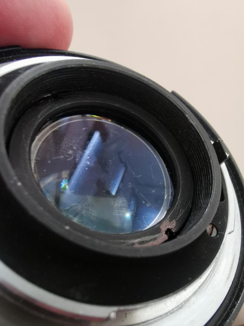 ジャンク　MC KALEINAR-5N 2.8/100 ニコンFマウント