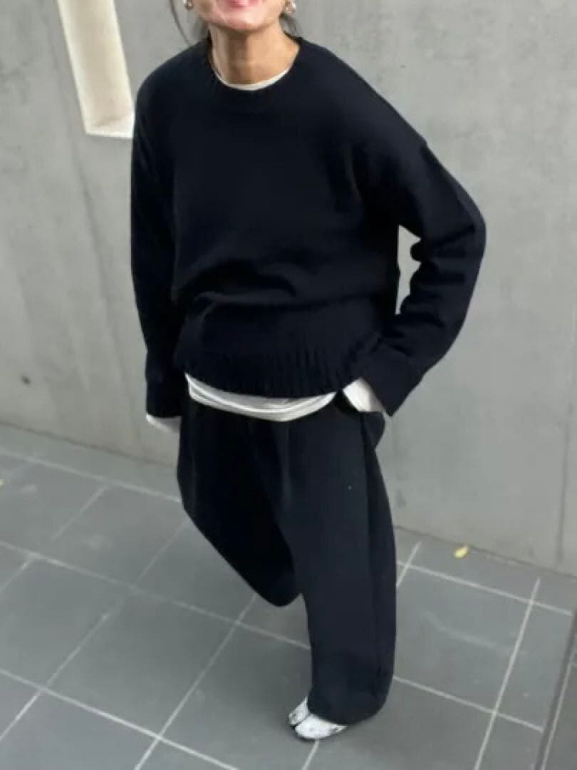 新品　JULY NINE チノパン　ネイビー　S