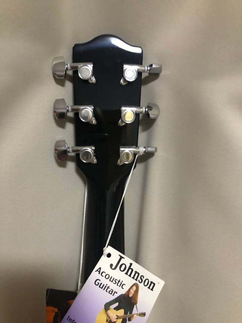 アコースティックギターJohnson 直筆サイン (JON BON JOVI)