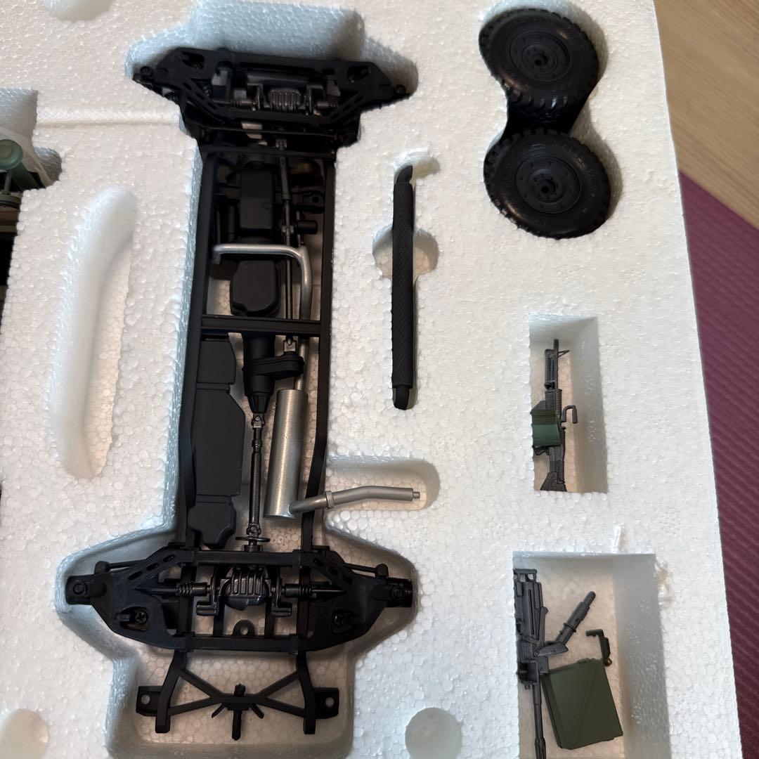 タミヤM1025 HUMMER（ダイキャスト塗装済み半完成キット）