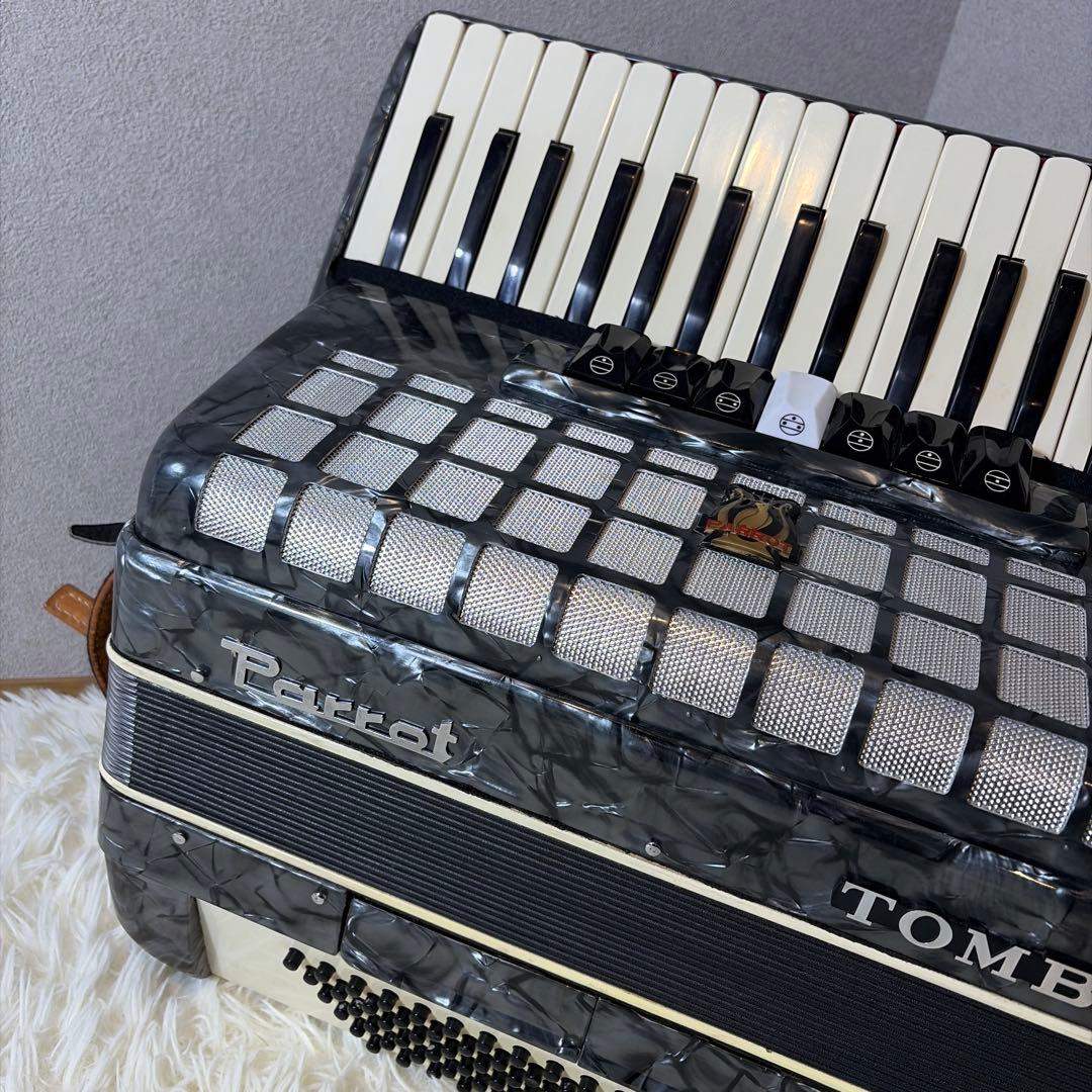 【美品】TOMBO トンボ PARROT パロット アコーディオン
