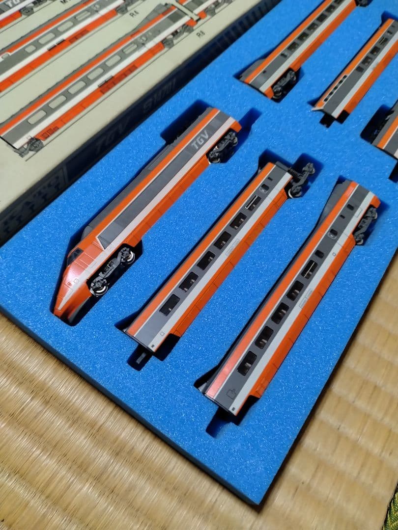 TGV S14701 Nゲージ 6両セット　フランス国鉄　鉄道模型　KATO