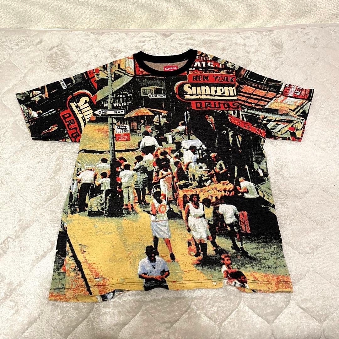 トップス Supreme Street Scene Jacquard S/S Top