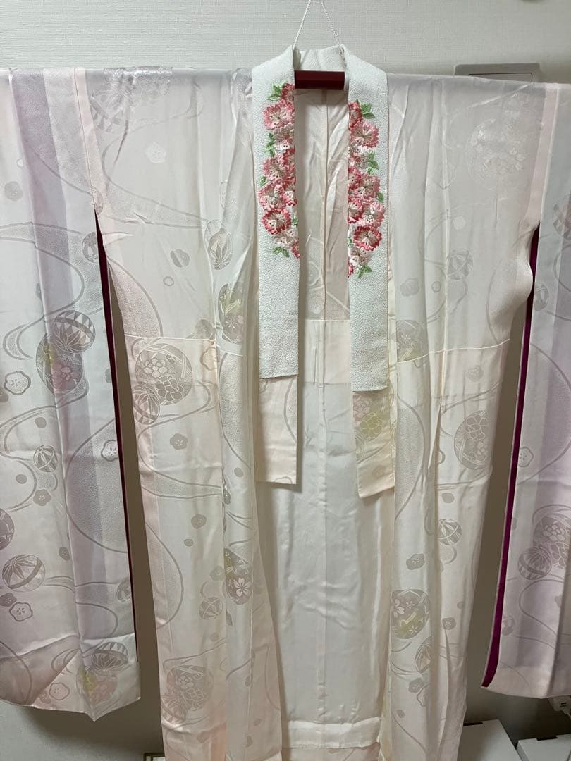 【セット・美品】振袖　フルセット　絞り染め　一蔵