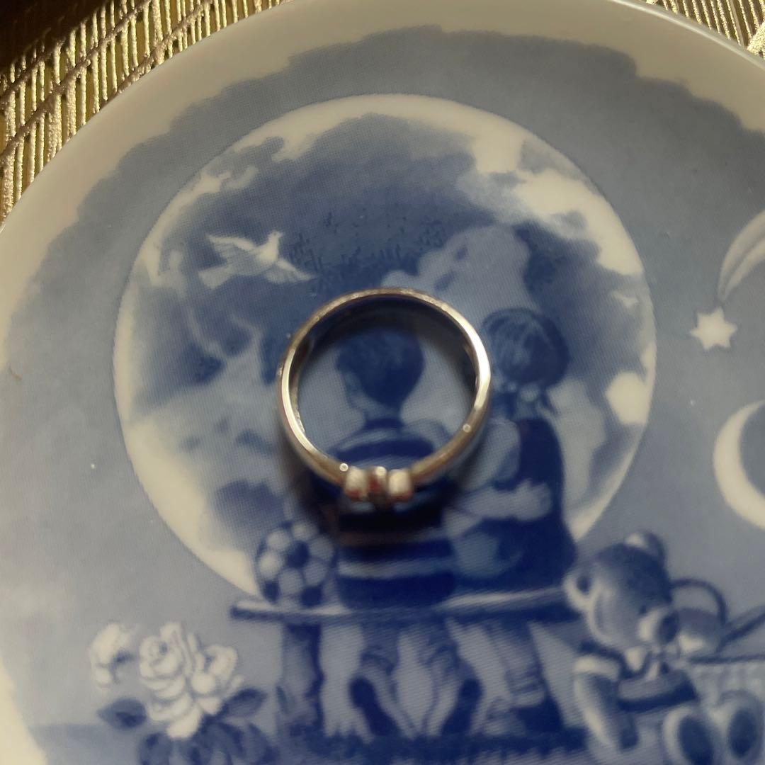 K14WGクロスモチーフ リング