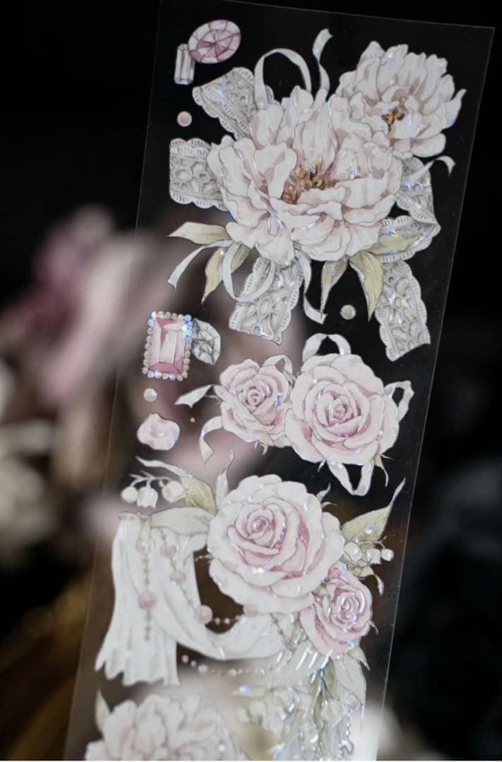 Hoshi奶芙《悦芯欢》海外マスキングテープ　マステ 【1686】