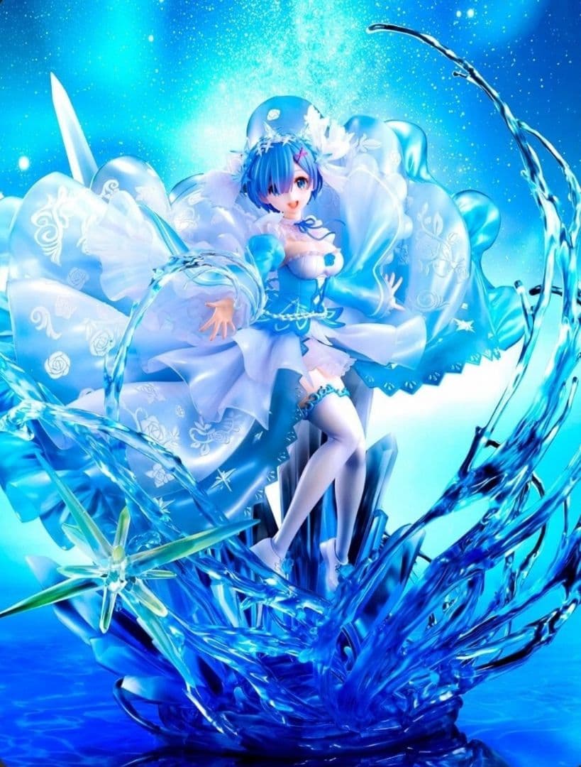 渋谷スクランブルフィギュア　レム Crystal Dress Ver　新品未開封