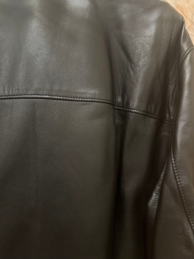 新品未使用　24SS 定価242000円　ワコマリア　レザーライダースジャケット