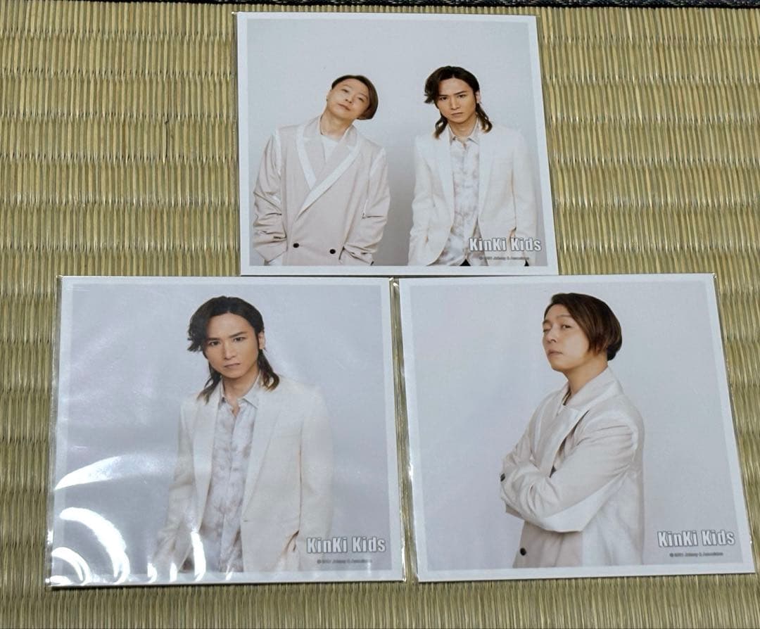 KinKiKids 堂本光一 堂本剛 ブロマイド ましかくフォト 写真 81枚
