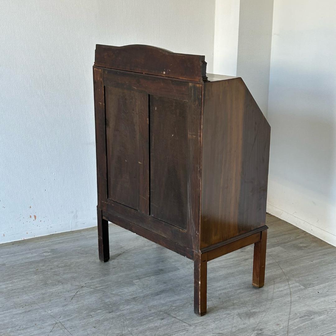 イギリス アンティーク 家具 ライティング ビューロー 英国 チェスト 539A