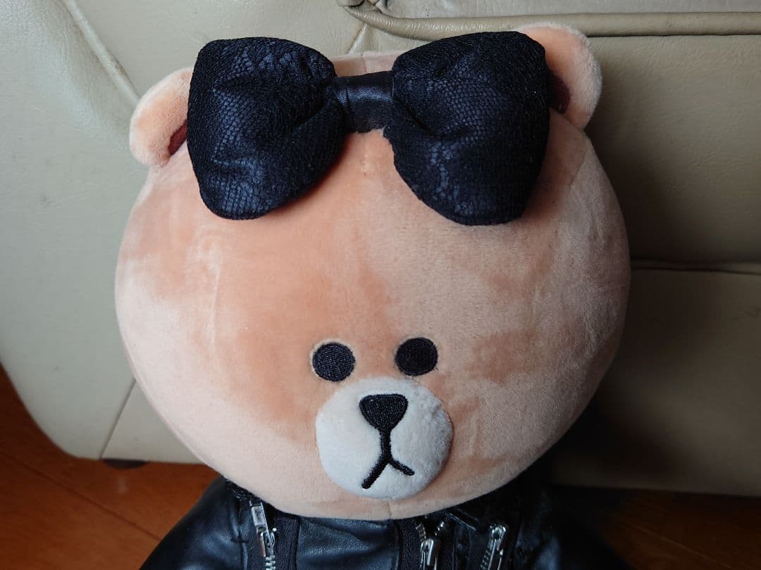 ローラ×CHOCO(line friends) ぬいぐるみ　コラボ　 チョコ