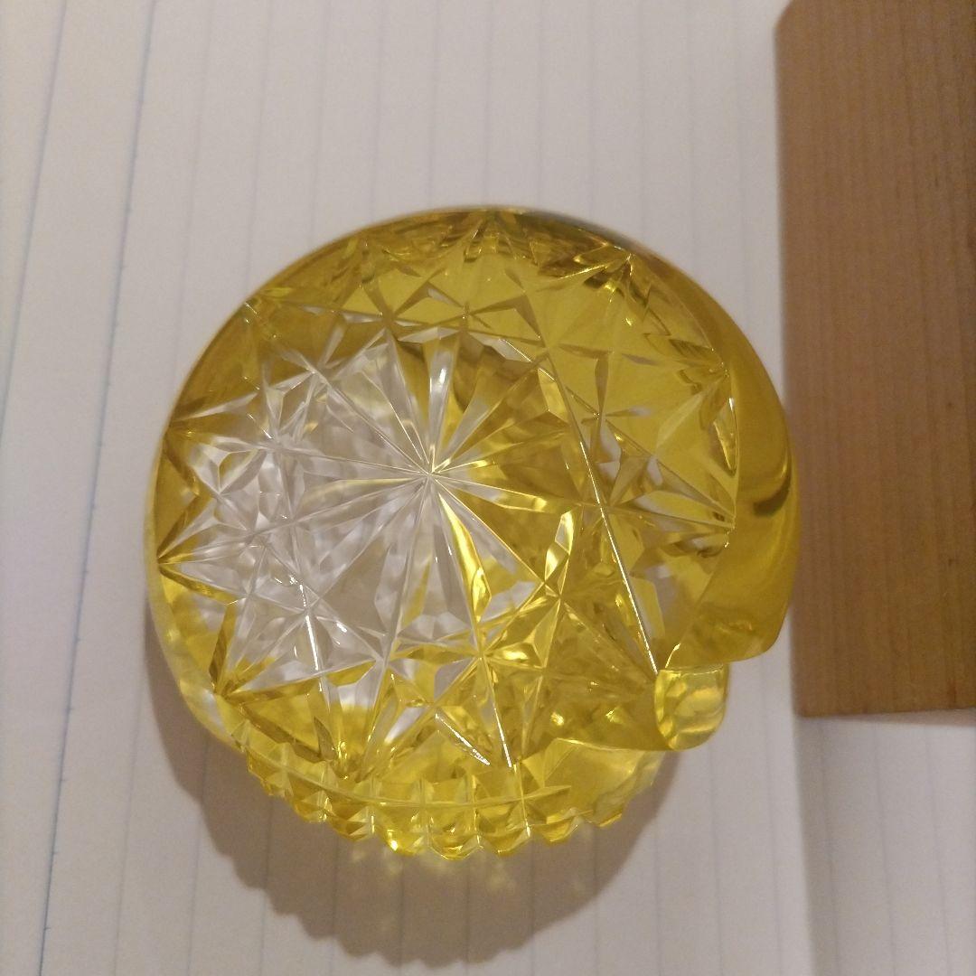 薩摩切子　ペーパーウエイト