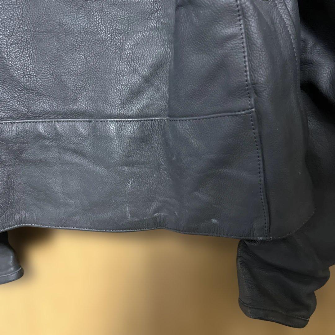 刺繍ライダースジャケット　size42