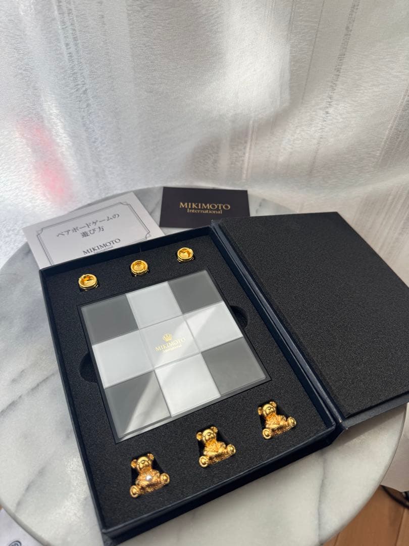 ミキモト　ベアボードゲーム　未使用