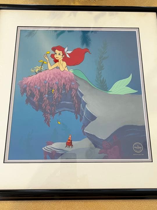 ウォルト・ディズニー　リトルマーメイド セリセル「He Loves me 」