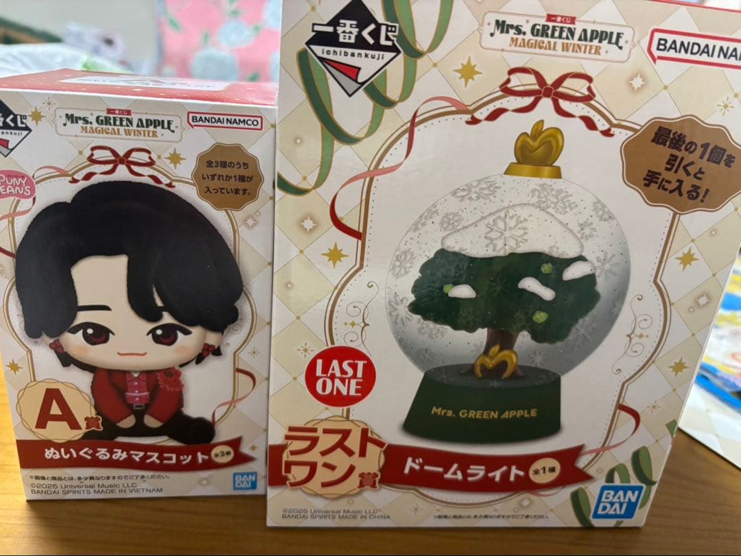 Mrs. GREEN APPLE ラストワン賞とA賞