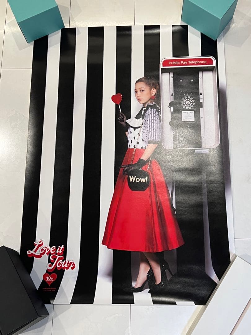 【新品未使用】西野カナ　公式ツアーポスター10枚セット