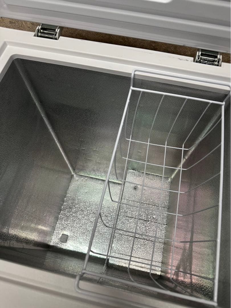 maxzen 上開き冷凍庫 JF100ML01WH