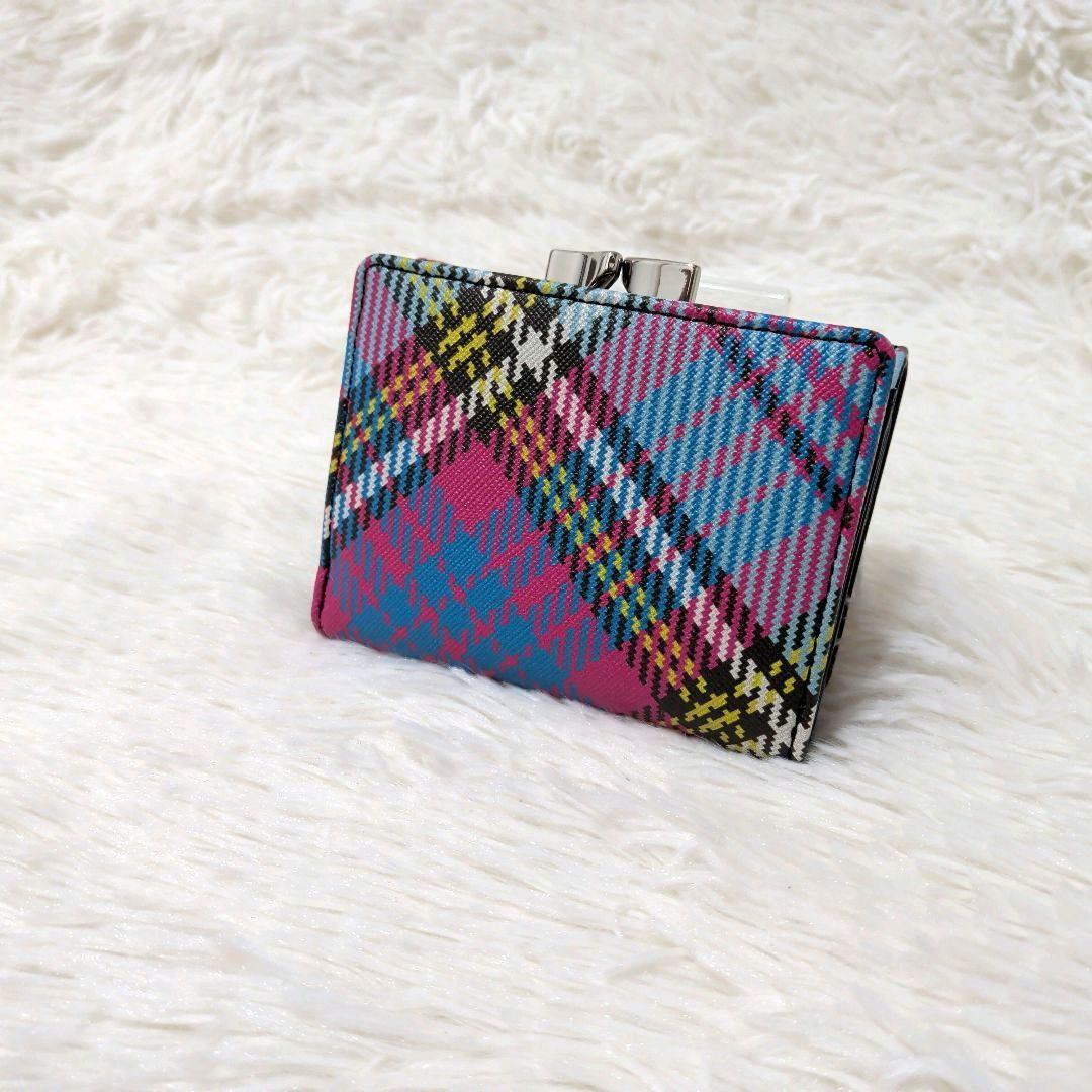 箱付き未使用品✨️　Vivienne Westwood　三つ折り財布　がま口現行