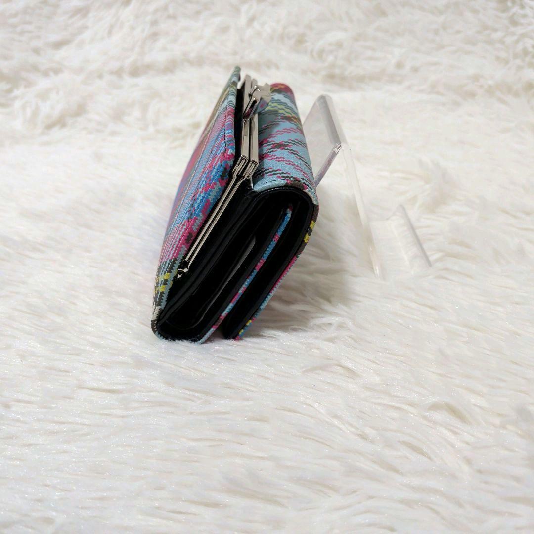 箱付き未使用品✨️　Vivienne Westwood　三つ折り財布　がま口現行