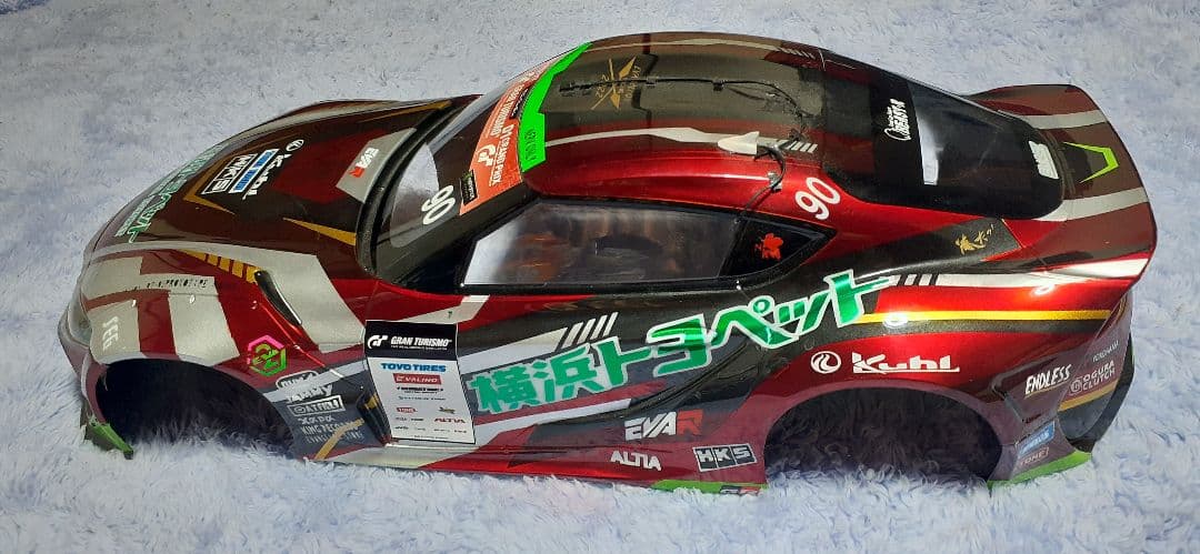 ラジコンボディー スープラ ハイグレード【新品】アディクション ヱヴァンゲリヲン