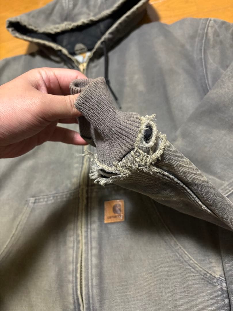 【Carhartt】メキシコ製　アクティブジャケット　ダックパーカー