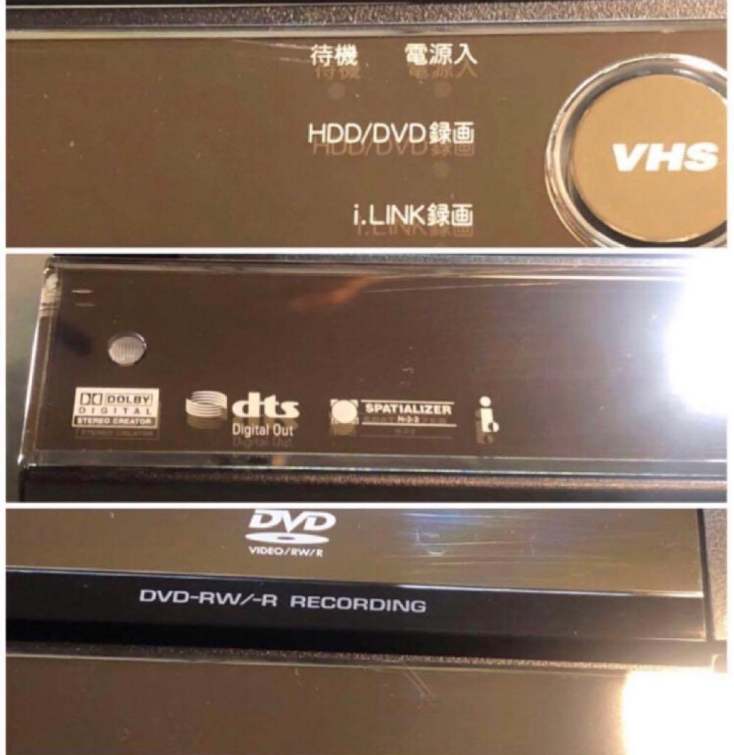 VHS機能付SHARP AQUOS ハイビジョンDVDレコーダーDV-ACV52