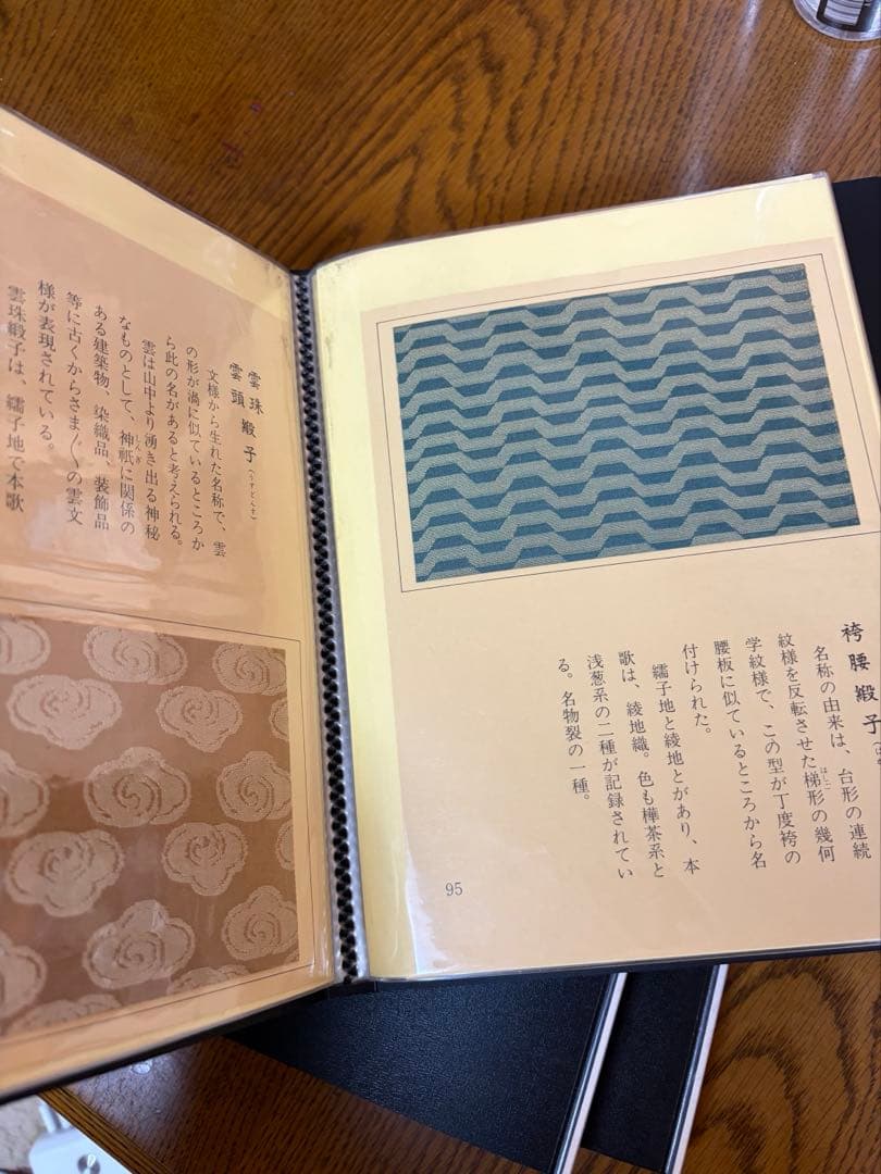 茶道資料 3冊セット　裂地鑑　110 茶道　表千家　名物裂