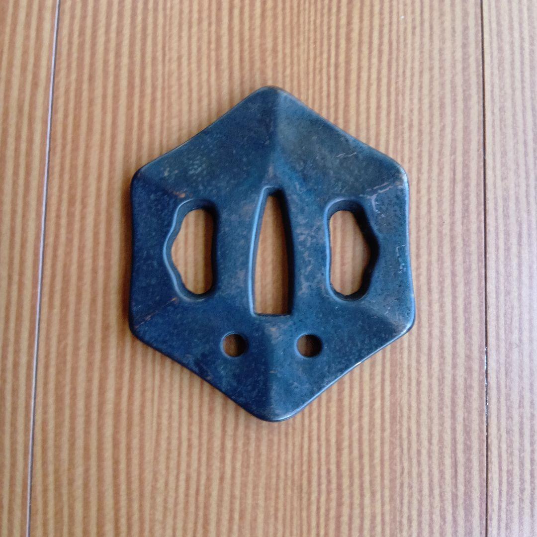 金属製 六角形鍔 2穴