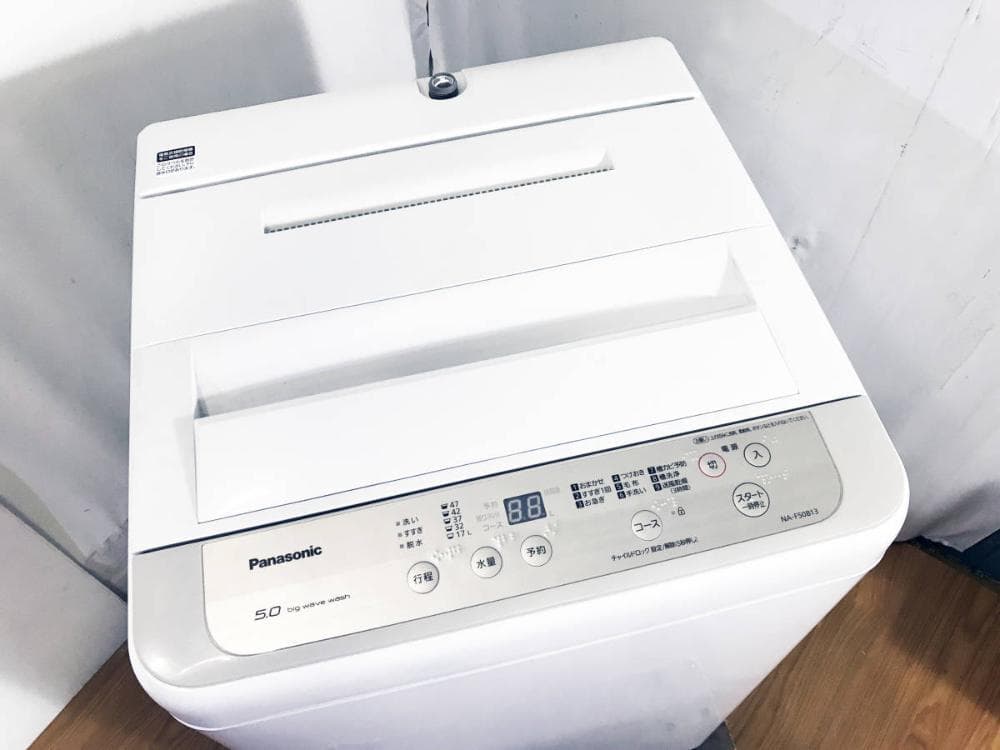 ★美品 中古★パナソニック 5㎏ 洗濯機【NA-F50B13】G0PC