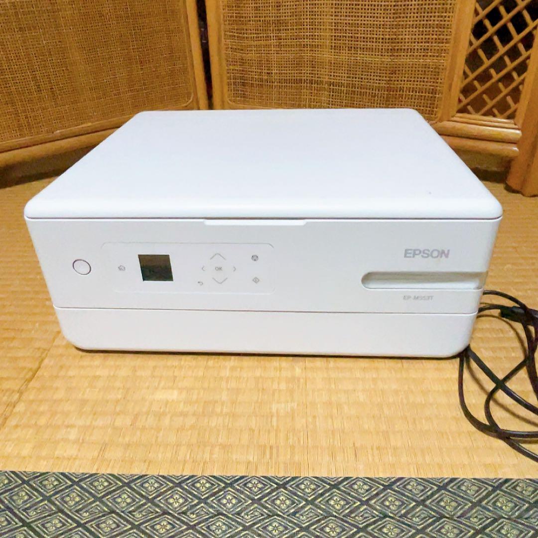 EPSON プリンター M553Tホワイト稼動品