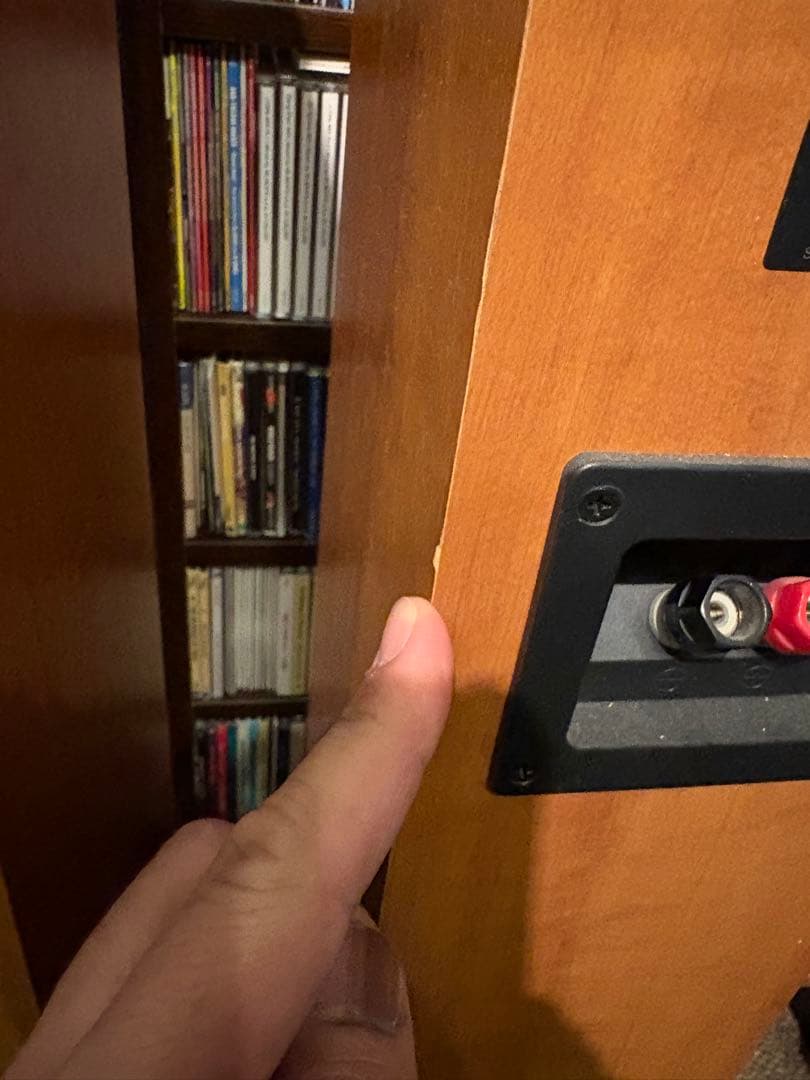 オンキョー　ONKYO　スピーカー　Ｄ-105F 木目