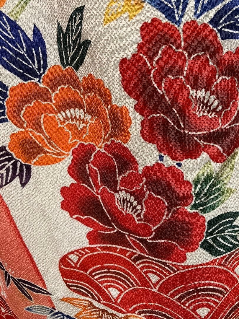 大特価SALE中★振袖セット【7点】可愛い白色振袖★成人式★披露宴等