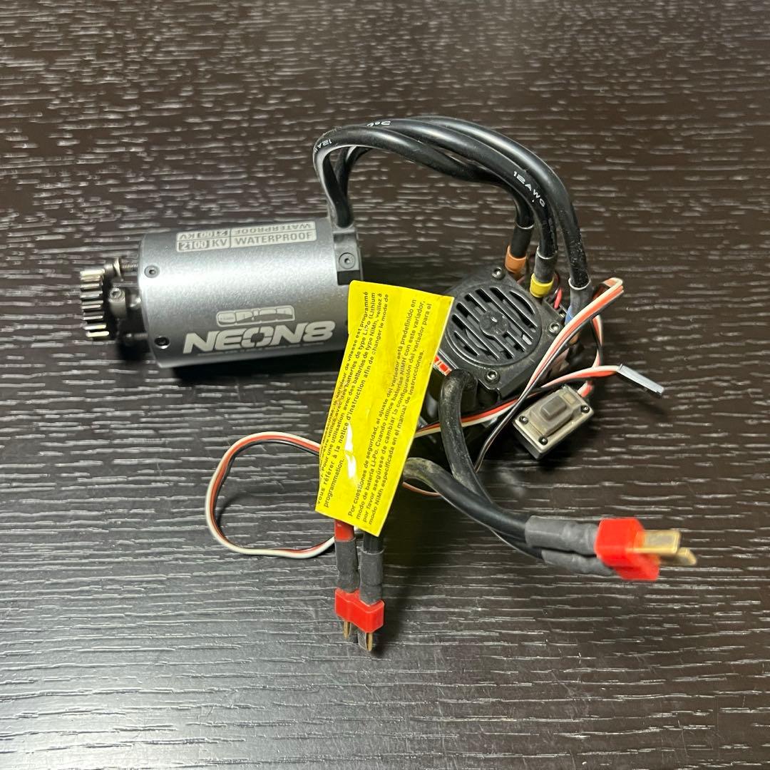 ラジコン　京商 1/8マッド系 純正品 アンプモーターセット❗️