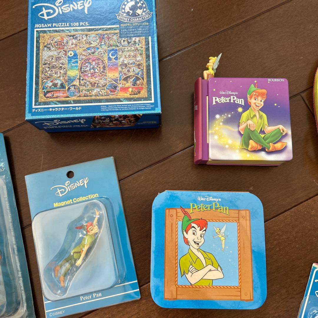 ピーターパン グッズセット　２１点フィギュア　キーホルダークリアファイル　年代物
