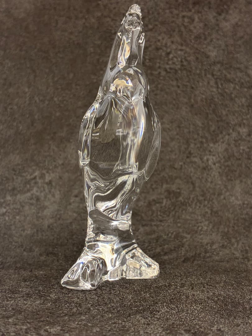 バカラ 干支 酉 クリスタルガラス 置き物 オブジェ 箱付き Baccarat