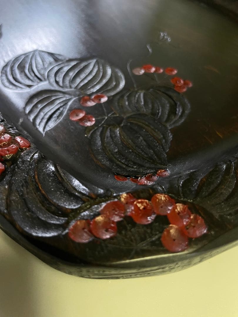 草木彫 川添日記 《自然皿》① 百年うつわ 神さからの贈り物