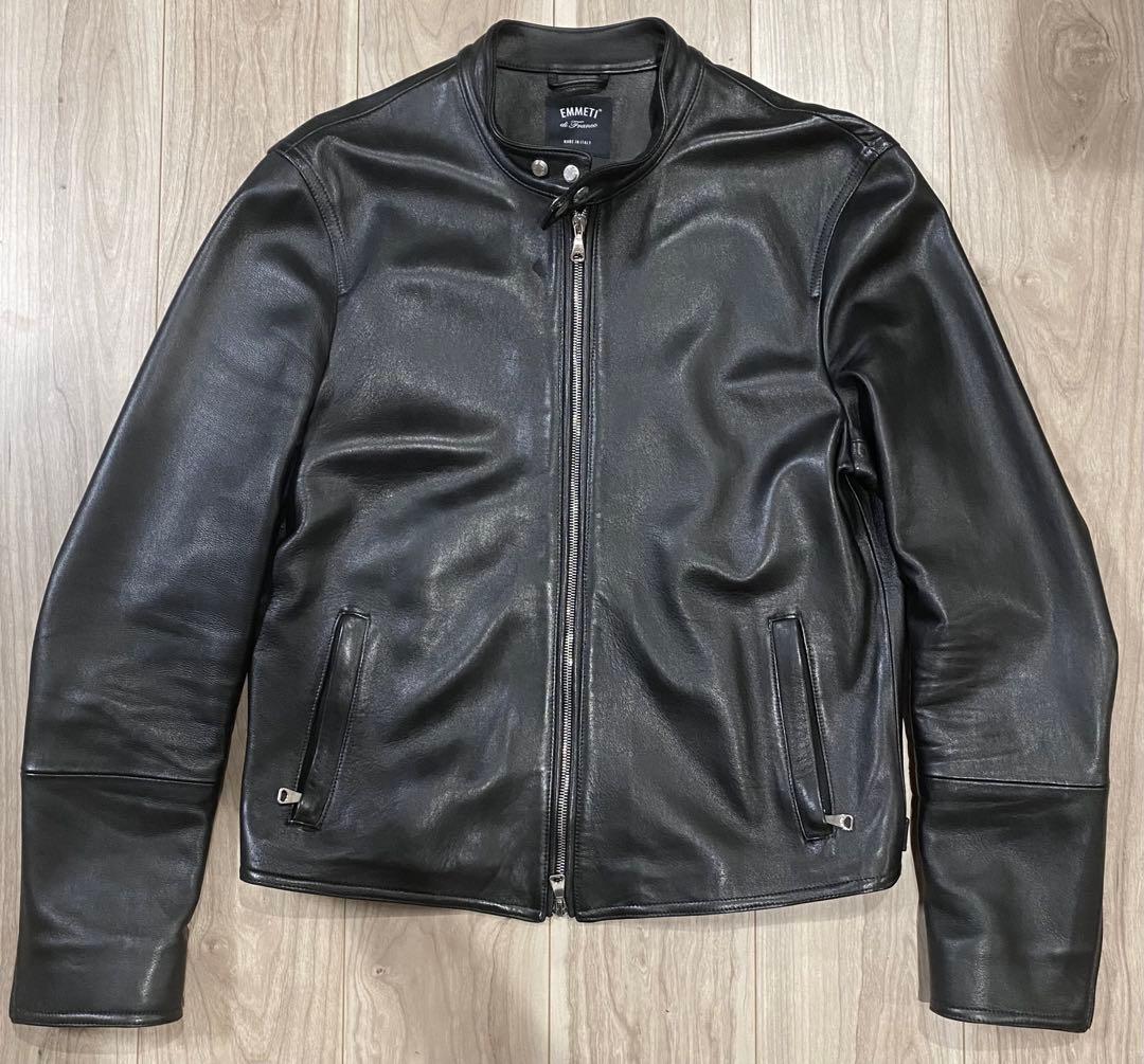 エンメティ シングルライダース H UOMO アッカ ウォモ NERO/ブラック