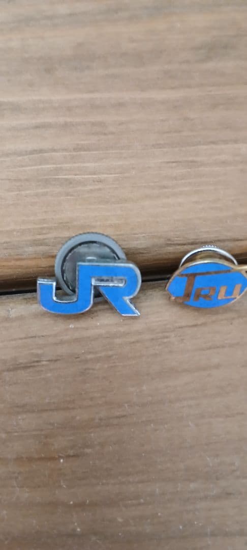 JRバッジ 純銀製 襟章 ピンバッジ　他