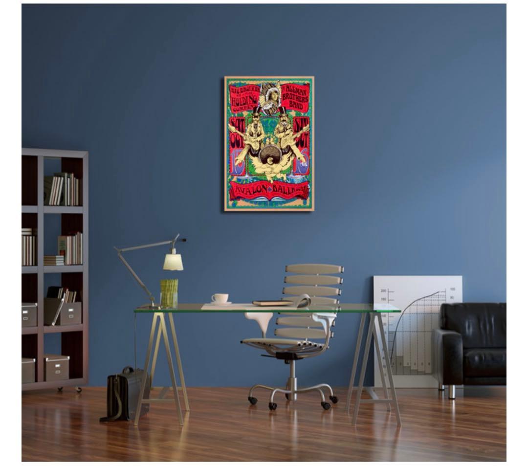 ポスター　ヴィンテージ　The Allman Brothers Band