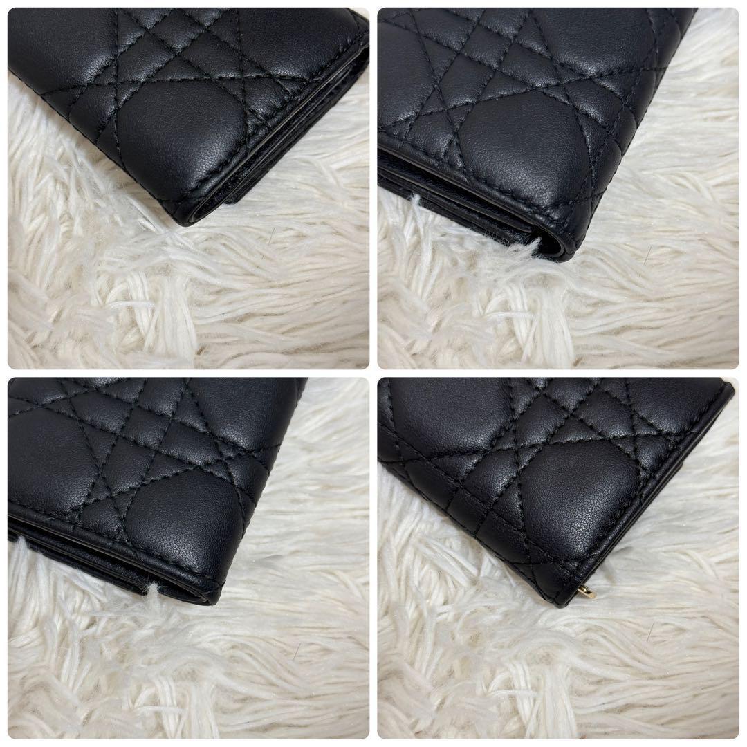 【美品】マイディオール Glycine コンパクトウォレット 二つ折り財布